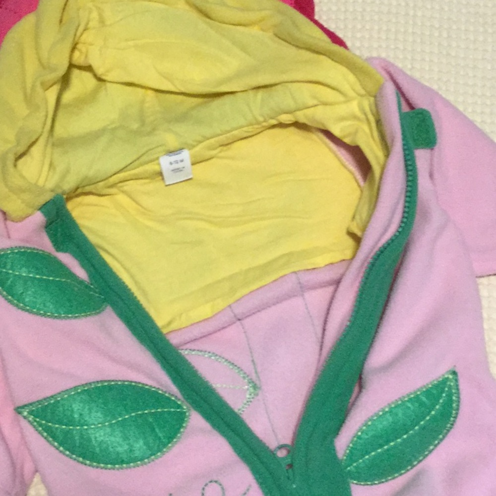 SOLD!!  Old Navy fleece flower costume - Picture 5 of 5
